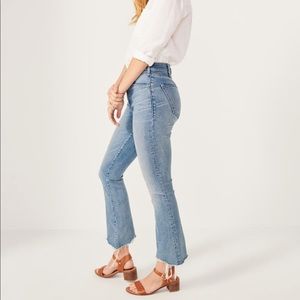 Abercrombie Women’s High Rise Ankle Flare Jeans